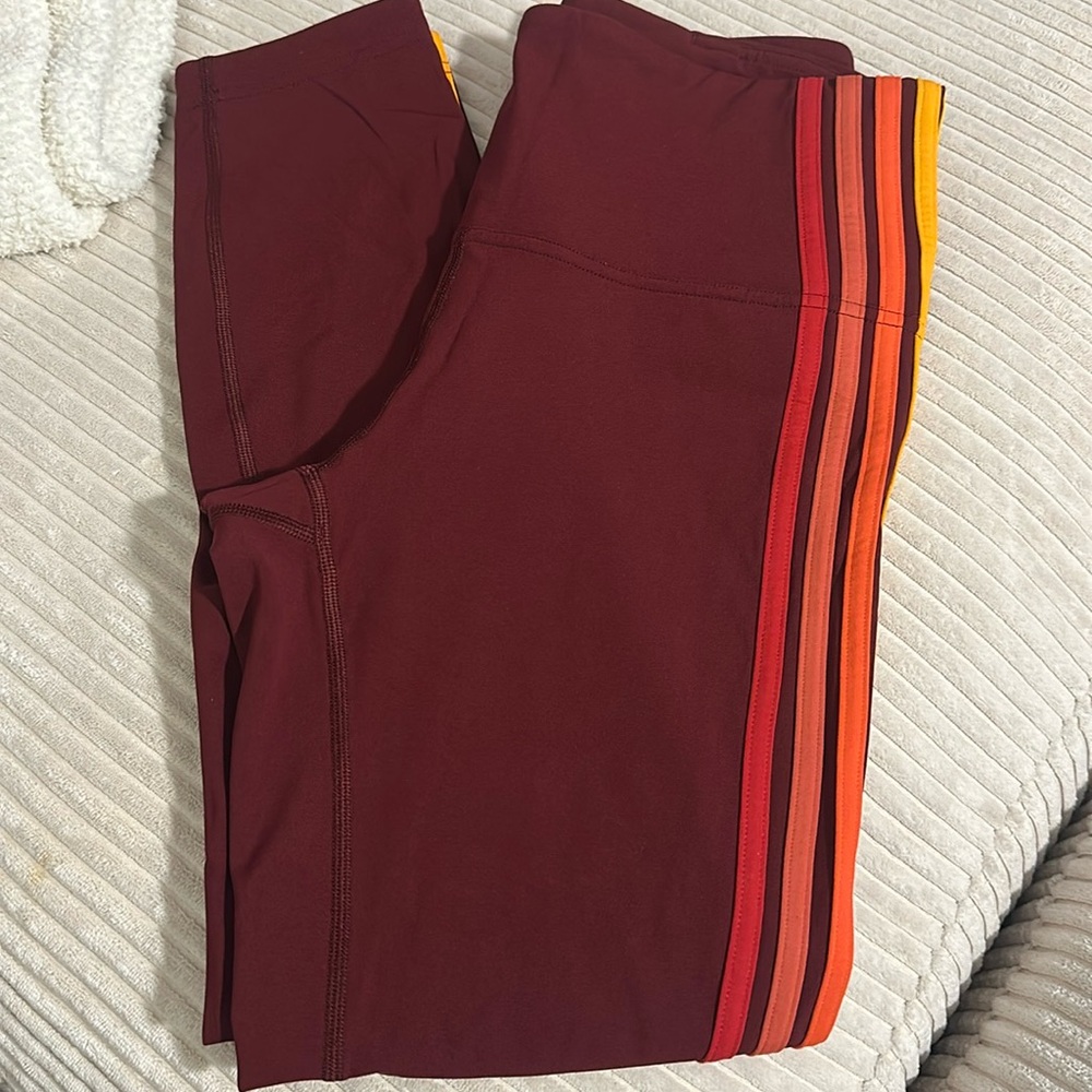 LULULEMON Striped Leggings